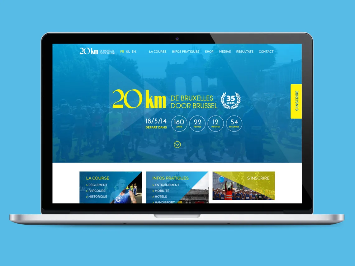 20km de Bruxelles — The city's race, from sign-up to finish